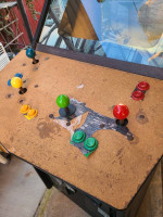 Crime fighters arcade cabinet no pcb board or 19" Crt monitor