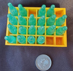 1960’s Vintage Miniature Coca Cola Soda Pop Toy 24 Bottle Crate Toy