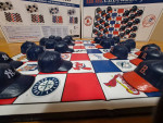 New York Yankees Vs Boston Red Sox MLB Checkers Game Baseball