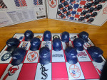 New York Yankees Vs Boston Red Sox MLB Checkers Game Baseball