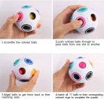 Rainbow Puzzle Ball