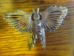 Taxco 925 Silver BUTTERFLY Brooch Pin
