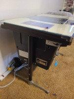 Donkey kong Cocktail arcade game works great takes quarters
