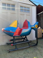 Coin Operated Helicopter Kiddie Ride