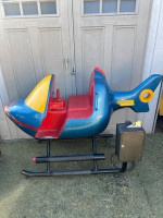Coin Operated Helicopter Kiddie Ride