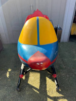 Coin Operated Helicopter Kiddie Ride