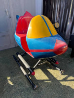 Coin Operated Helicopter Kiddie Ride