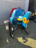 Coin Operated Helicopter Kiddie Ride