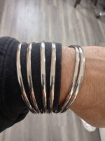 Vintage Custom Made Sterling Silver Bracelet