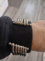 Vintage Custom Made Sterling Silver Bracelet