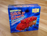 NEW Stick n' Stack 3-D Magnetic Plates 52 PCS