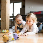 Firm Price! Brand New in a Box 6-Pack Electronic Crawling Toy Set