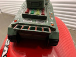 Pressed tin M-4 Sherman tank toy
