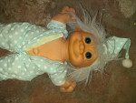 TROLL BABY DOLL π Vintage RUSS PLUSH SOFT BODY