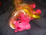 Vintage MY LITTLE PONY *Pink Pegasus G1  Glittering Gem