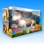 Dash Your Playful Puppy Pal, White/Brown. By Silverlit Basic Fun.