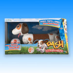 Dash Your Playful Puppy Pal, White/Brown. By Silverlit Basic Fun.