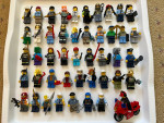 LEGO City Minecraft Collectible Mini Figures Accessories Lot