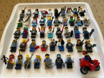 LEGO City Minecraft Collectible Mini Figures Accessories Lot