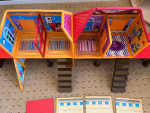 PLAYMAGS Magnetic Tiles Building Dollhouse Pretend Play Toy