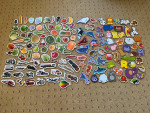 Whiteboard Fridge Magnets - Animals Vehicles Fruit Veggies ABC Numbers