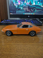 1971 Datsun 240z Orange 1/18 Scale Diecast Model Car by Maisto