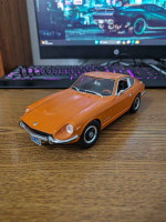 1971 Datsun 240z Orange 1/18 Scale Diecast Model Car by Maisto