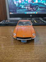 1971 Datsun 240z Orange 1/18 Scale Diecast Model Car by Maisto