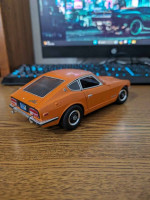 1971 Datsun 240z Orange 1/18 Scale Diecast Model Car by Maisto