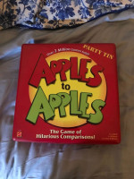 Excellent condition Apples to Apples game Party Tin Edition