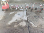 USED Toys Tricycles Scooters Cozy Coupe Playground toys