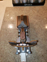 Police Motorcycle Phenomenal Wood & Plastic Craftsmanship Gorgeous