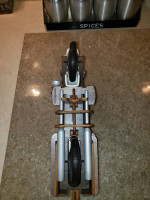 Police Motorcycle Phenomenal Wood & Plastic Craftsmanship Gorgeous