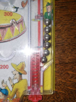 Curious George Schylling Vintage Portable Circus Pinball Rare Mini