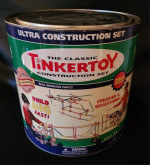 Hasbro Classic Tinkertoy Ultra Construction Set 250 Pieces From 2006