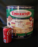 Hasbro Classic Tinkertoy Ultra Construction Set 250 Pieces From 2006