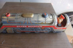 Tin Toy Vintage Train Silver Mountain