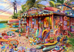 Huadada - Beach Shop 1000 pc puzzle