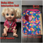 2012 Hasbro Baby Alive Doll