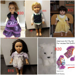 18" Dolls and American girl dog
