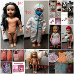 18" Dolls and Accessories
