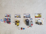 KRE-O Transformers Optimus Prime, Bumblebee x 2, Jazz - 100% complete