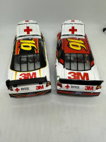 5 Diecast Car Toys: VW Bug, Cord, Corvette, Ford Fusion Race Cars