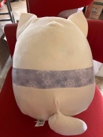 Squishmallows Nadine The Artic Fox Plush Scarf
