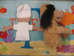 2 Vintage hand puppets- Pet/ smoke free home