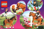 LEGO Belville Horse Jumping Set 7587 - 54 Parts - NEW