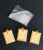 Vintage 1970’s Picture Portrait Charm Jewelry With Instructions
