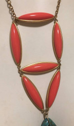 Vintage David Aubrey Handmade Statement Necklace