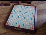 Scrabble Parker Brothers 2001 Deluxe Turntable Game Hasbro