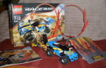 Lego Set # 8494 Racers Ring of Fire 100% Complete!